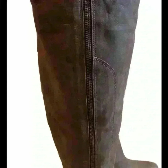 Joie over the knee boots brown sued US size 6 - Picture 6 of 8